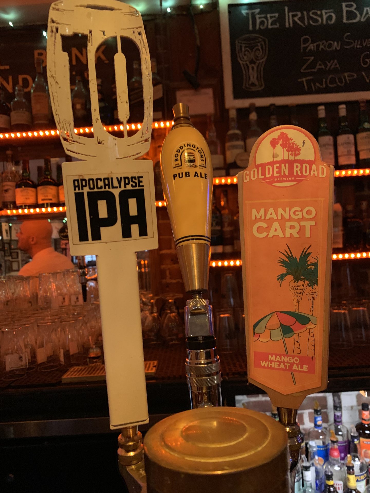 Taps at the Irish Bank pub