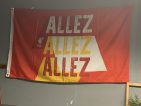 Liverpool Football Club Allez Allez Allez flag